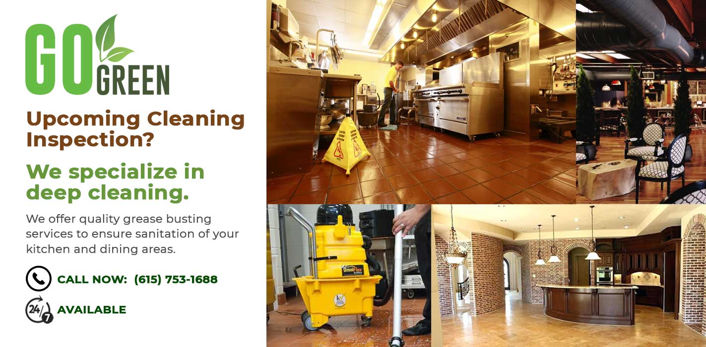 Go Green Cleaning Nashville Restaurant Construction Janitorial